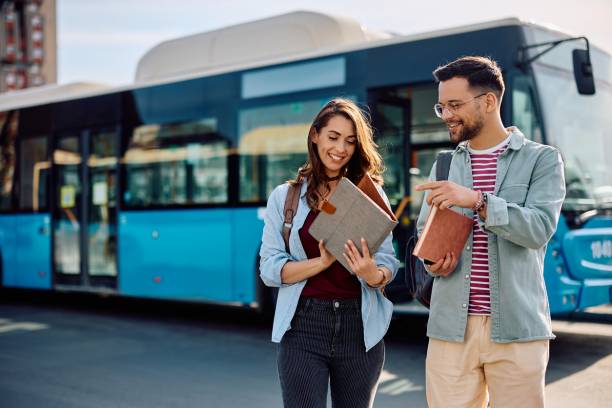 étudiant trajets entre campus et domicile