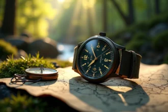 Montre de terrain alliant robustesse et style pour toutes les aventures