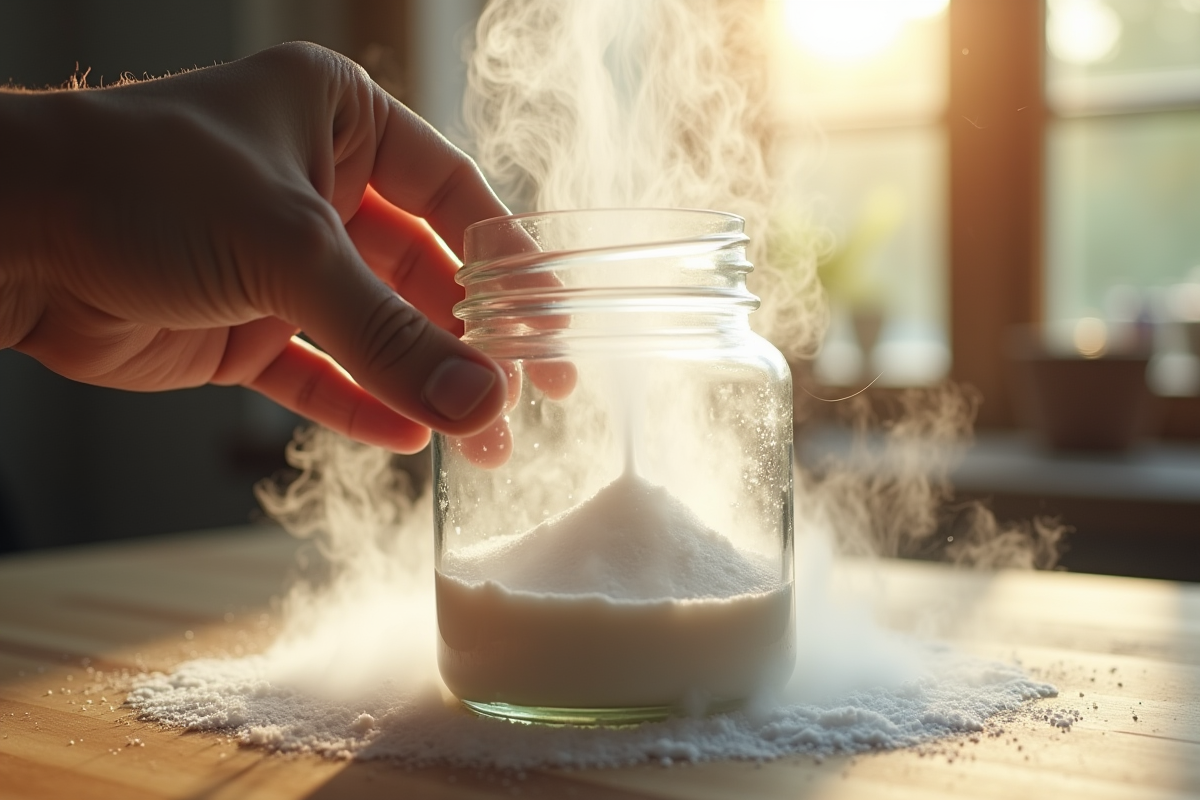 bicarbonate fumée