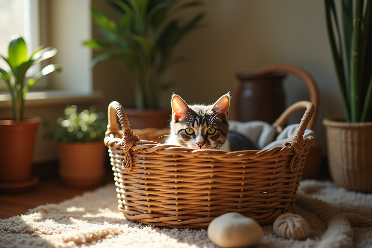 panier chat